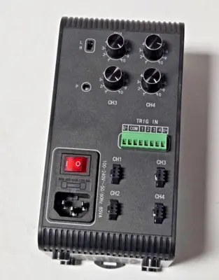 Model: AI-APS2460B-4TD 24VDC 60W Power Visual Light Source Controller