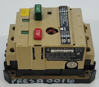 NEW Klockner Moeller PKZM0-1-NA