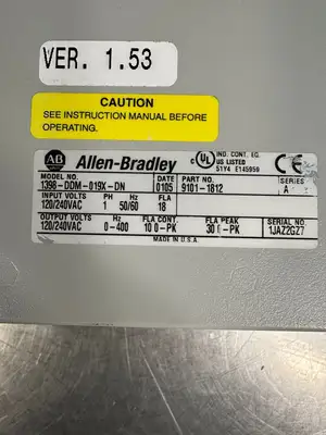 USED Allen-Bradley 1398-DDM-019X-DN
