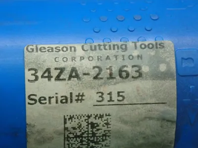 Used GLEASON CUTTING TOOLS 34ZA2163 Tooling & Accessories (Other) Ohio US | HGR 24 #882055