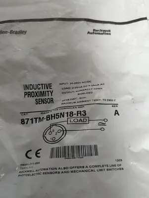 New | in-Stock ALLEN-BRADLEY 871TM-BH5N18-R3 Relays & Switches | Surplus Asset Holdings #1205639