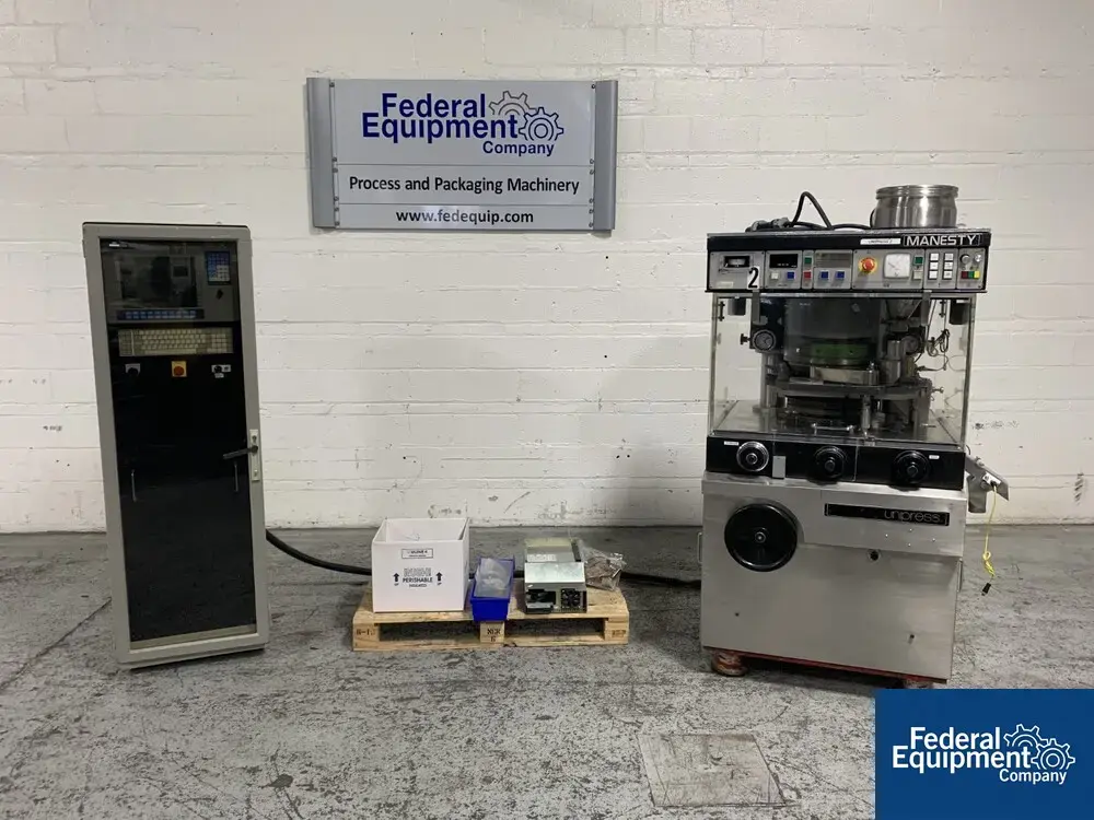USED Manesty Manesty Unipress Tablet Press, 27 station, Model MFG 765