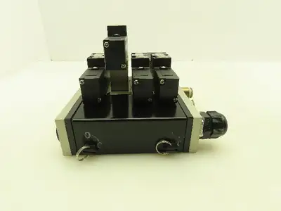 SMC VV5FS2 Plug-In 4-Station Manifold Control Unit VFS2000 Solenoid Valve Bank