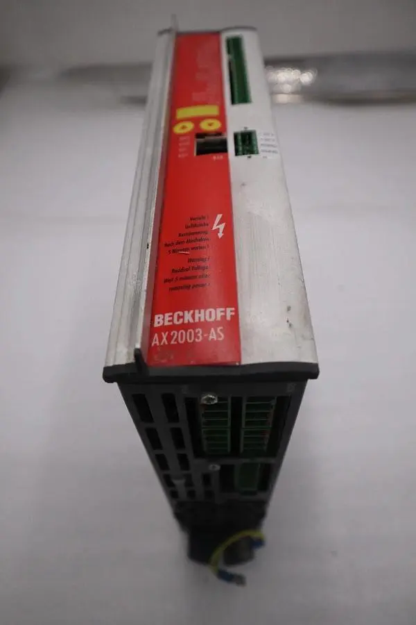 Beckhoff AX2003-AS S60301-520 Digital Compact Servo Drive Amplifier STK K-410-D