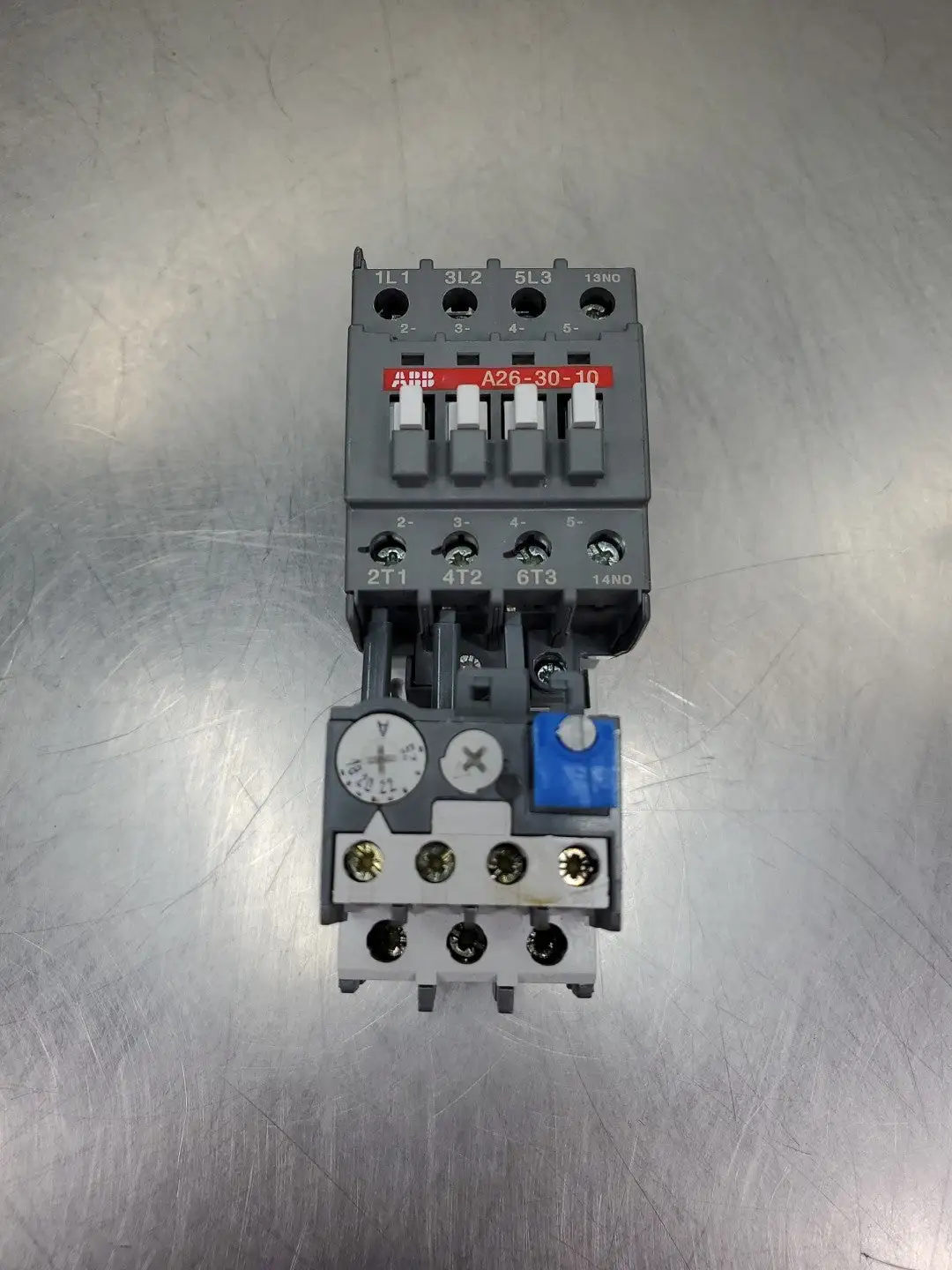 ABB A263010 45A AC Contactor w/ TA25 DU Auxiliary Contact. 4A43.1