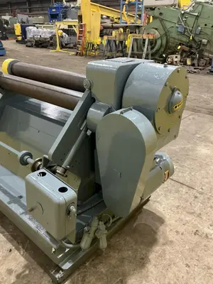 48" x 5/16" WYSONG MODEL #D-48 POWERED PLATE BENDING ROLL: YOBRO #24998
