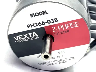 Used Oriental Motor VEXTA 2-Phase PH266-03B D.C. Motors Michigan US | Maverick Industrial Sales #1400605