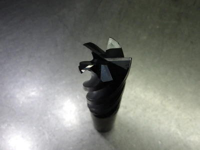 Widia/Hanita 1" 5 Flute Carbide CR Endmill .03" R  5V0C25008BT WP15PE (LOC3668B)