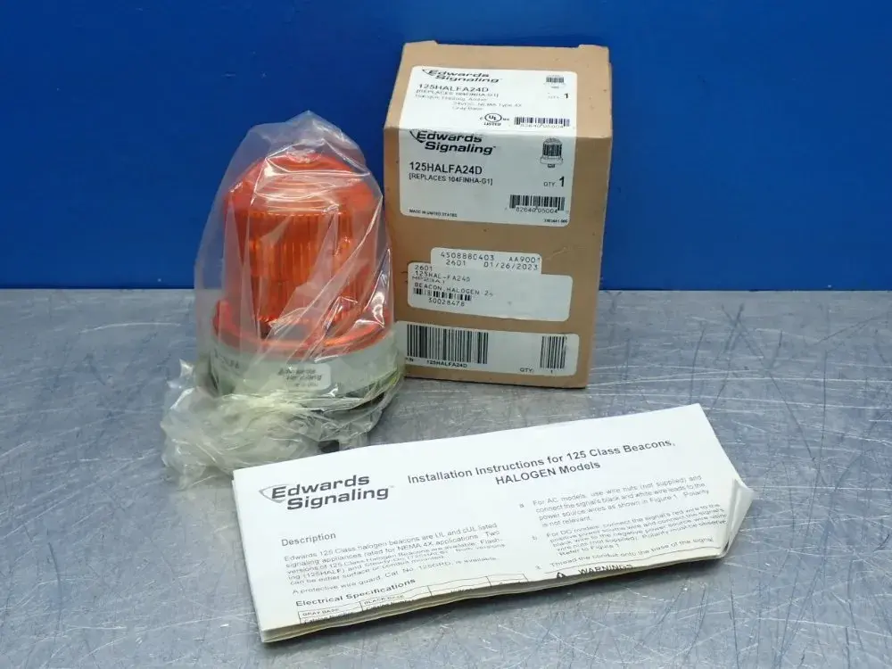 NEW EDWARDS SIGNALING 125HALFA24D