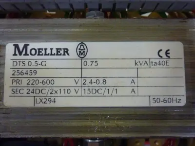 USED MOELLER DTS 0.5-G
