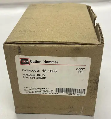 New | in-Stock CUTLER-HAMMER 48-1605 Misc Electrical & Power Parts Ohio US | Surplus Asset Holdings #1233610