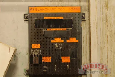 Used BLANCHARD 42HD-84 Rotary Surface Grinders Michigan US | Vander Ziel Machinery Sales #782897