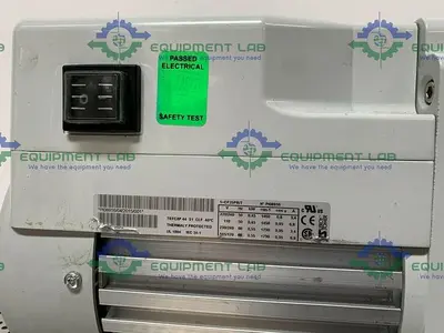 USED EDWARDS RV3 ROTARY VANE VACUUM PUMP 115V/230V W/ EDWARDS EMF20 OIL MIST FILTER