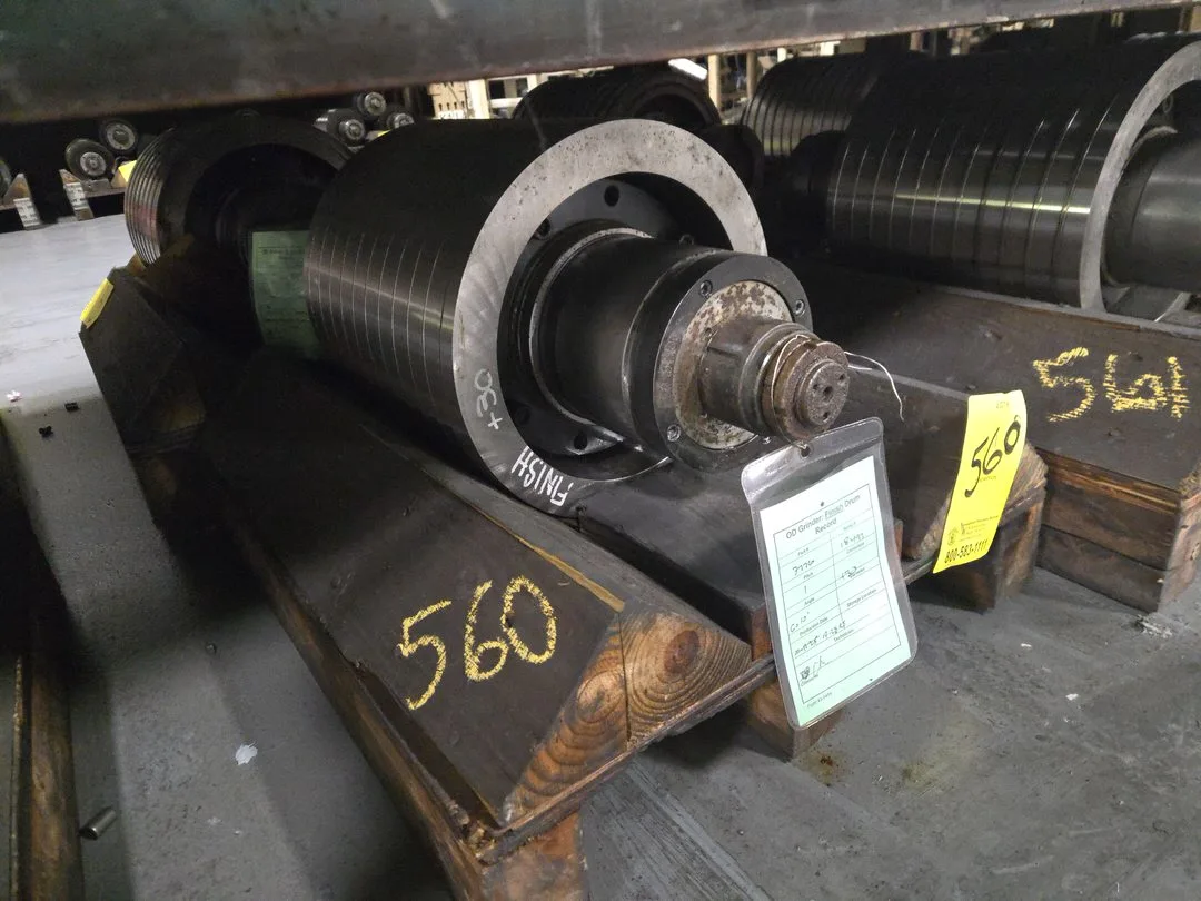 (1) OD Grind Drum Spindle