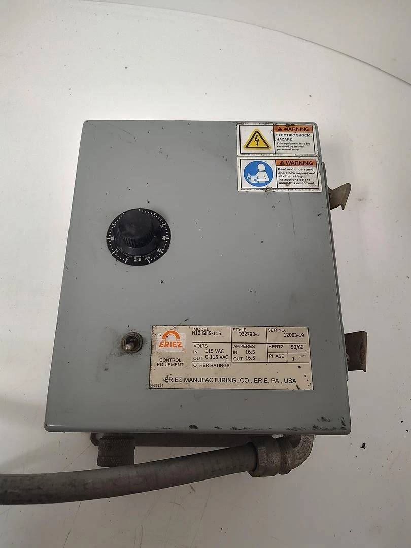 USED ERIEZ MAGNETICS N12GHS-115