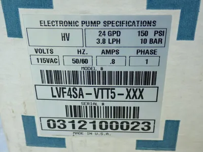 New | in-Stock PULSAFEEDER LVF4SAVTT5XXX Pumps (Metering) Ohio US | HGR 24 #737571