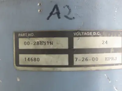 BPR Rico 00-28851N DC Drive Motor 24VDC Off PLRDD100