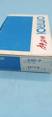 NEW Omron Omron S3D-P