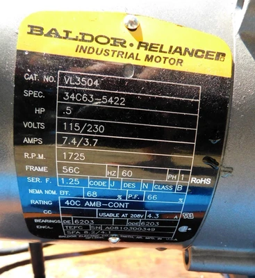 USED MORSE DRUM ROTATER 1-515412