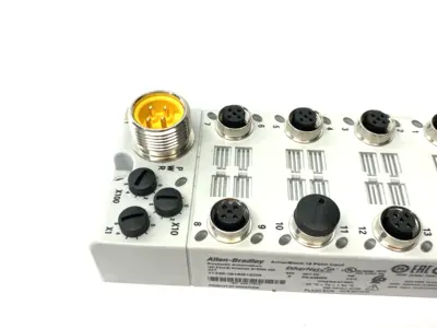 USED ALLEN BRADLEY SER. B ARMORBLOCK 16-POINT INPUT MODULE, ETHERNET