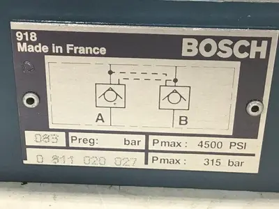USED BOSCH 0 811 020 027