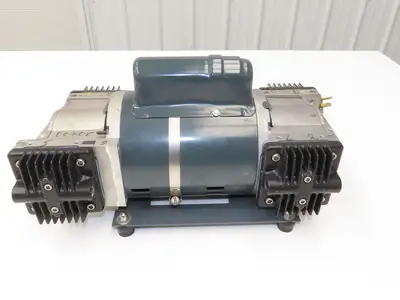 Air Dimensions R254-BT-AA1 Dia-Vac Diaphragm Pump R-Series High Vacuum Quad Head