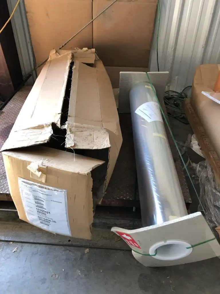 CPFilms FLEXVUE D210454-1D Conductive Aluminum Foil Roll 53.5″ X 333′ 700GA -NIB