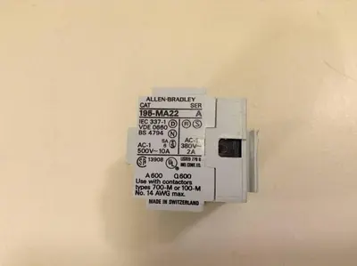 USED ALLEN BRADLEY 195-MA22 SER A