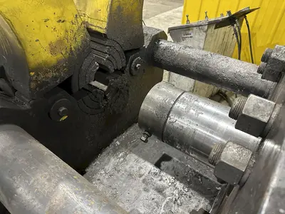 200 TON (2-3/8" TO 9-5/8") DIAMETER TRUE GRIT MODEL CT200 HYDRAULIC TUBE & PIPE PUSH POINTER / END FORMER/ SWAGING PRESS: STOCK #22399