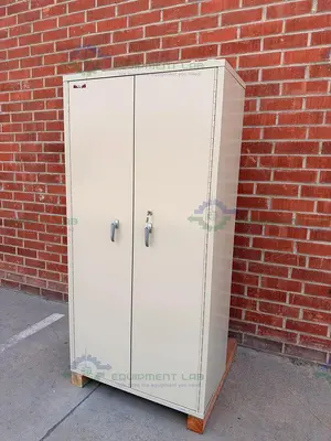 Used FIREKING FIRE-RESISTANT STORAGE CABINET 36" X 20" X 72" W/ 4 SHELVES MFG 2022 Safety Enclosures California US | Equipment Lab #1466104