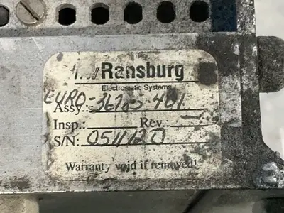 Used RANSBURG EURO36765401 Power Supply - High Voltage Ohio US | HGR 24 #1326098