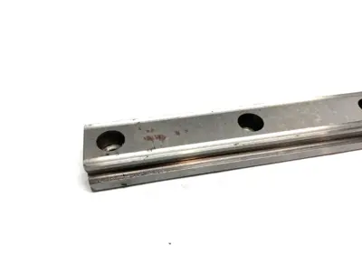 USED THK LINEAR GUIDE RAIL AND BLOCK ASSEMBLY, 440MM RAIL LENGTH, 2-BLOCKS
