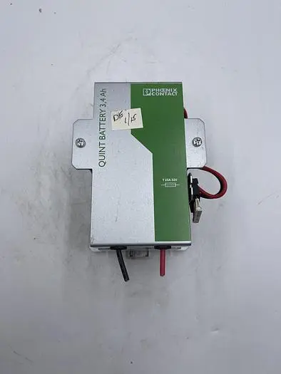 Used PHOENIX CONTACT PHOENIX CONTACT QUINT-BAT/24DC/3,4AH Misc Electrical & Power Parts | ND Industrial Surplus #1214606