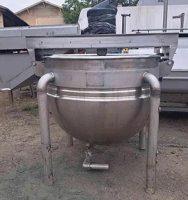 Kettle, 200 Gallon, S/St, Jkt, Agit, Hamilton #S745043