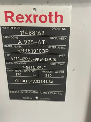 REXROTH V120-IZP.16-9Kw+IZP.16 Hydraulic Power Units | Great American Equipment Company (5)