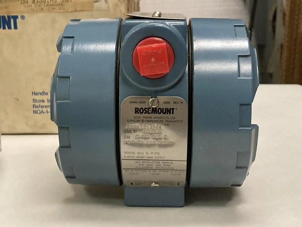 New | in-Stock ROSEMOUNT 444RL1U1A2NA Sensors Ohio US | Surplus Asset Holdings #1240932