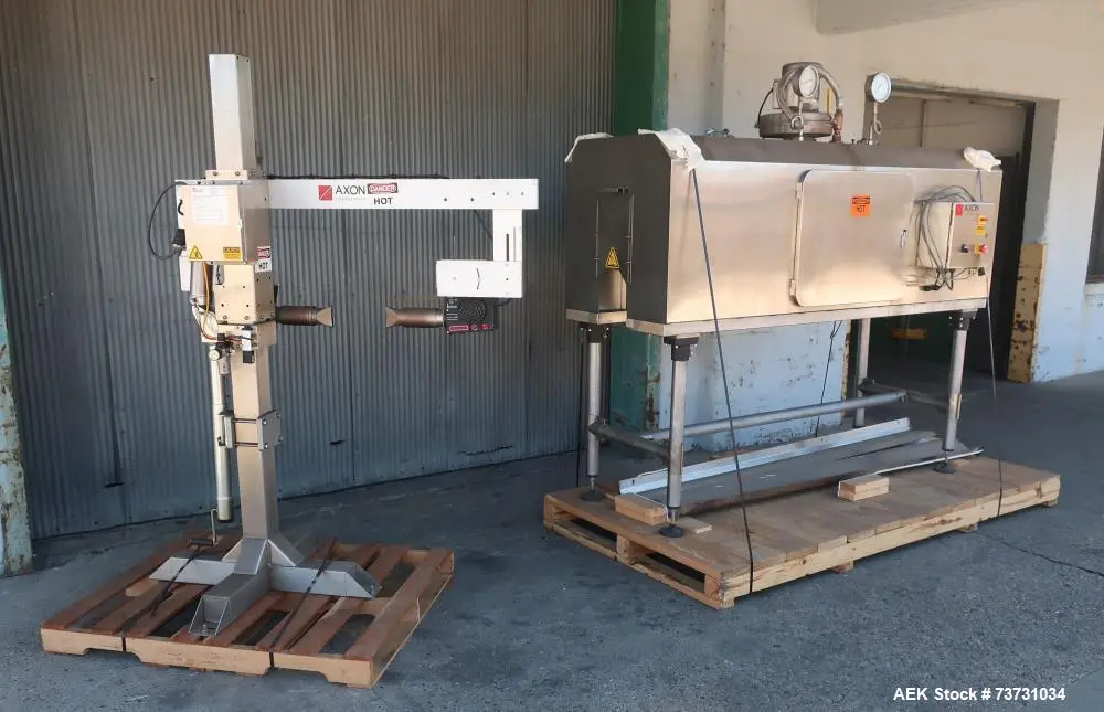 Used AXON EZ-80 SS Shrink Tunnels Illinois US | Aaron Equipment #1515461