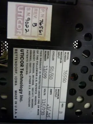 USED UTICOR 76560
