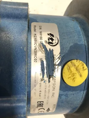 Finish Thompson FTI Pump KC10VCVN385C02 Non-Metallic Mag Drive Centrifugal