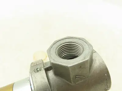 Krom Schroder VAN15-N02 Solenoid Valve 1/2" NPT Aluminum Body No Coil 2 Way Gas