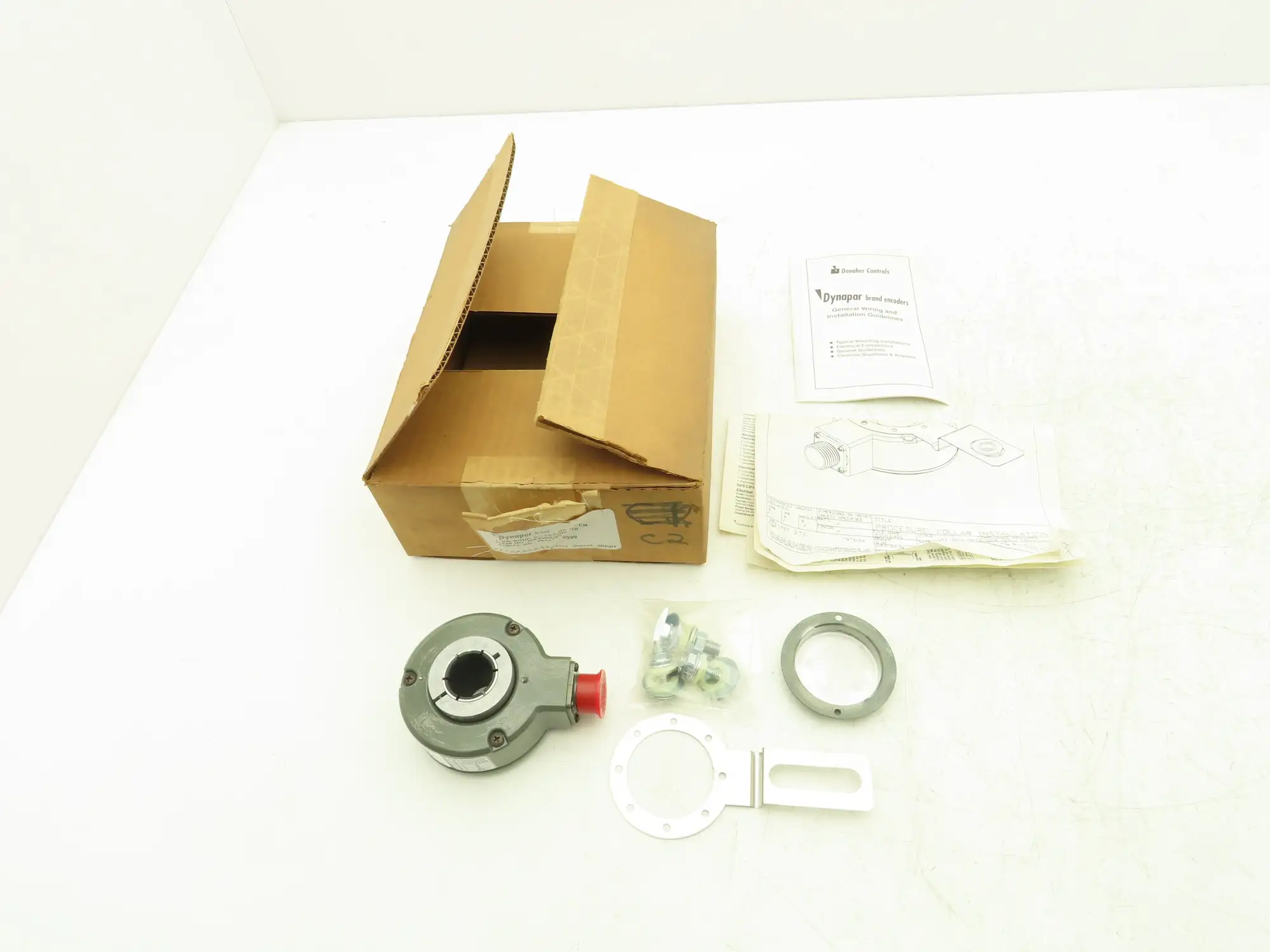 Dynapar HS350010G3110 Rotary Encoder Incremental 5-26V 10 PPR 1" Through Shaft