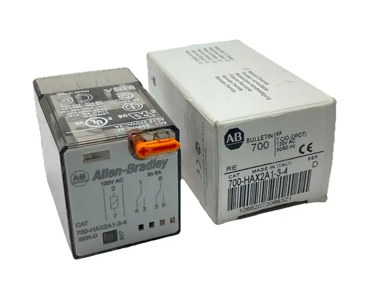 Used ALLEN-BRADLEY SER D PLUG-IN RELAY 6A 120VAC Relays & Switches Michigan US | Maverick Industrial Sales #1092076