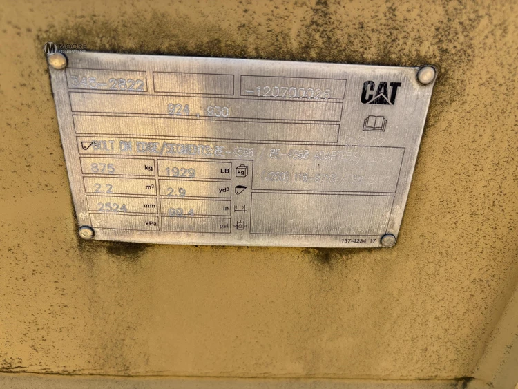 Used CATERPILLAR 924,930 Multipurpose Buckets Tennessee US | Moore Equipment #1517357