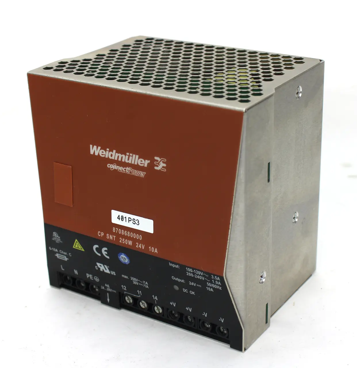 USED WEIDMULLER 8708680000