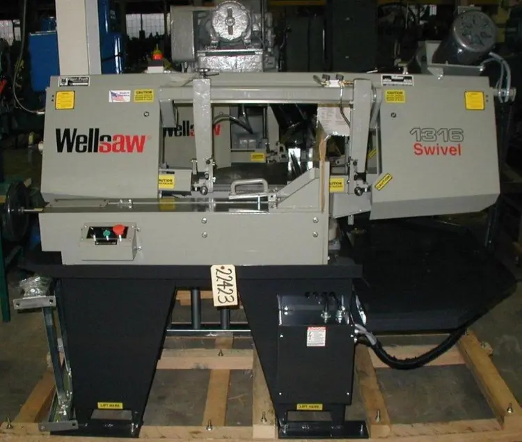 New | in-Stock WELLSAW 1316S Horizontal Band Saws Michigan US | CW WOOD MACHINERY #474133