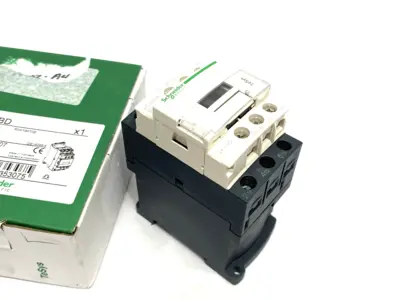 USED SCHNEIDER ELECTRIC IEC CONTACTOR TESYS DECA NONREVERSING 9A 5HP AT 480V