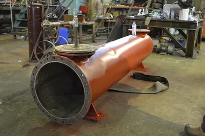 19.6 Sq.M. S/S Shell & Tube Heat Exch.