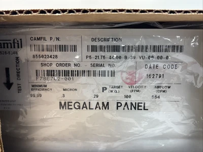 New | in-Stock CAMFIL 855023428 Medical Equipment - Other Indiana US | J&J Industrial Supply #1377323