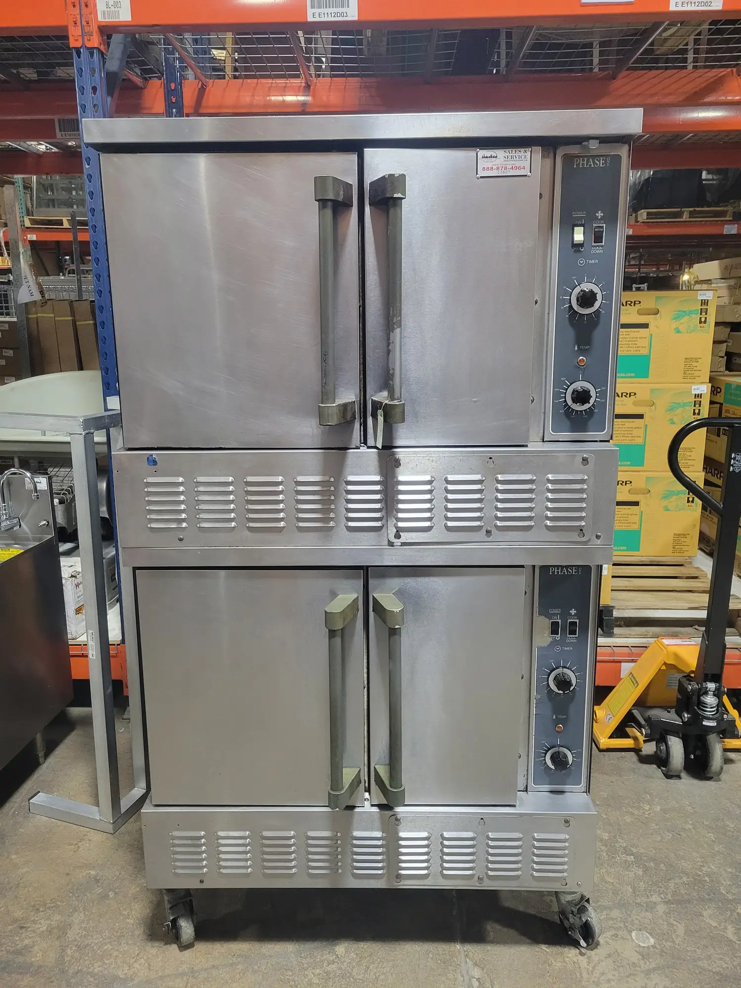 Used US Range DG-200 Full Size Double Convection, Gas