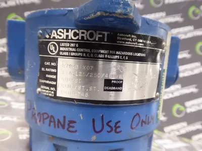 Ashcroft B724B X07 Pressure Switch 600 PSI 9-30 Deadband Used